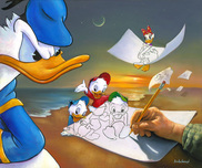 Donald Duck Animation Art Donald Duck Animation Art Off the Page